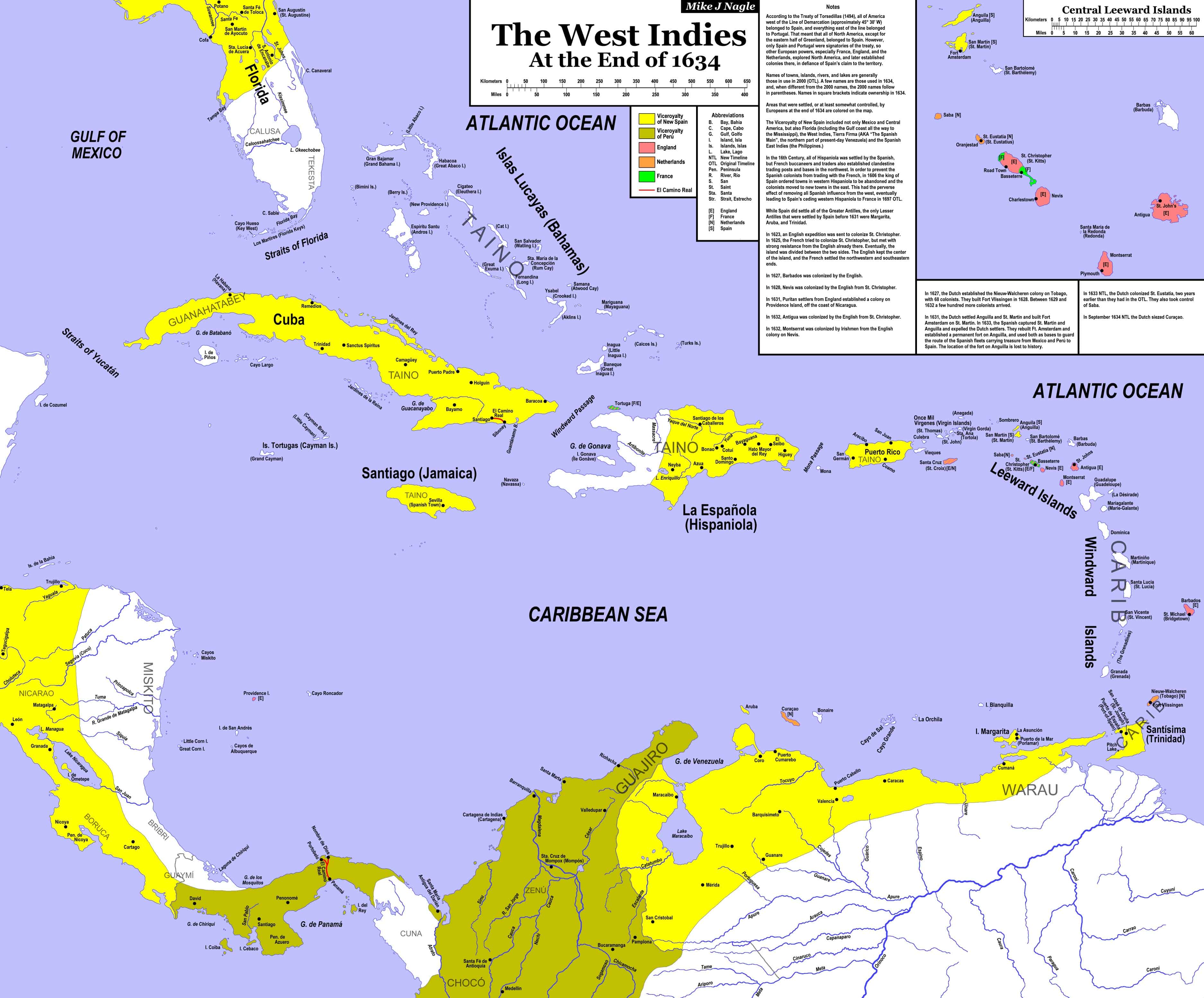 West Indies 1635 Med 